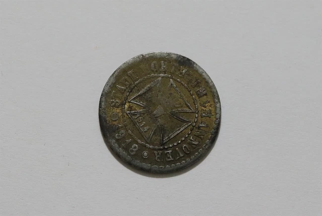 Germany War Money Token 5 Pfennig 1918 Northeim Iron B34 #Z795