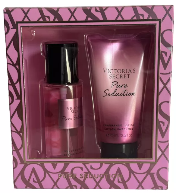 Victorias Secret Pure Seduction Body Mist Lotion Mini Gift Set Holiday 2023 New