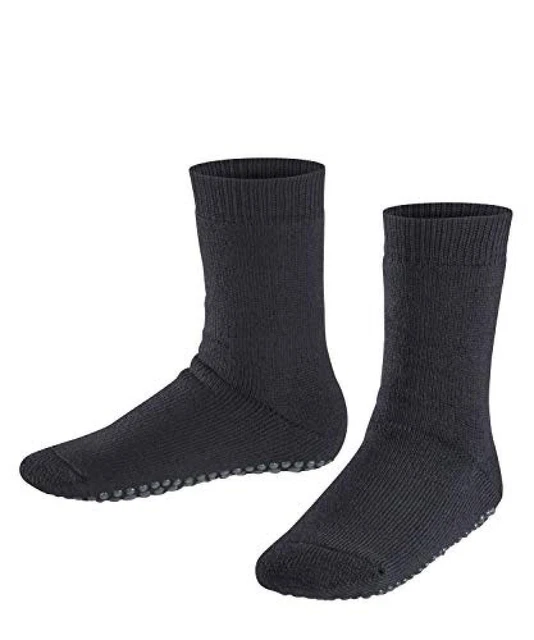 (TG. 27-30) FALKE - Calze antiscivolo, 3000 nero, 27-30 - NUOVO