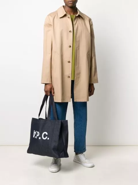 A.P.C.eco bag navy