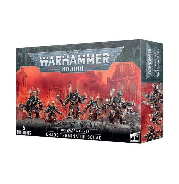 Chaos Space Marines: Terminators Squad, Warhammer 40k 40.000 Games Workshop