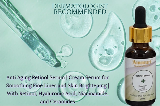 Ammuri Retinol Serum Età Difesa Formula Antiage Acne Trattamento Pelle Renewal