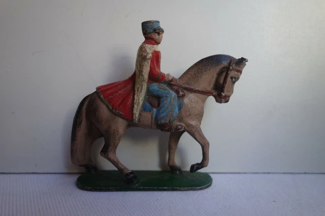 Quiralu Armée d'Afrique Officier Spahi à cheval - Aluminium - Monobloc