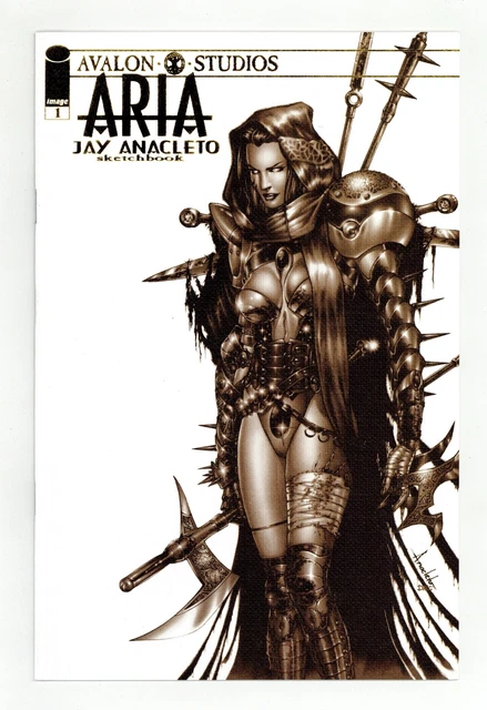 Aria Jay Anacleto Sketchbook 1C NM 9.4 1999