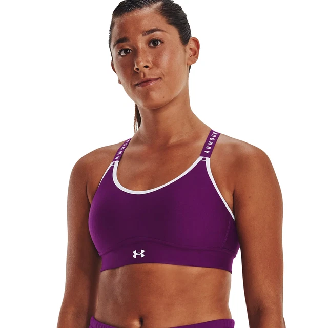 Under Armour Infinito Mid Coperto Reggiseno Damen Sportivo senza Ferretto
