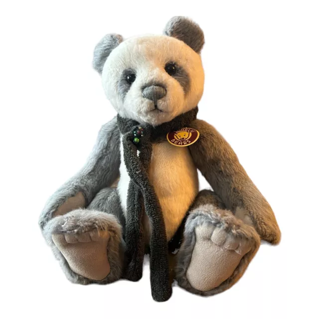 🌟SALE 🌟 Charlie Bears Iggy Panda Bear Tags 15” Beautiful Collectible 2012