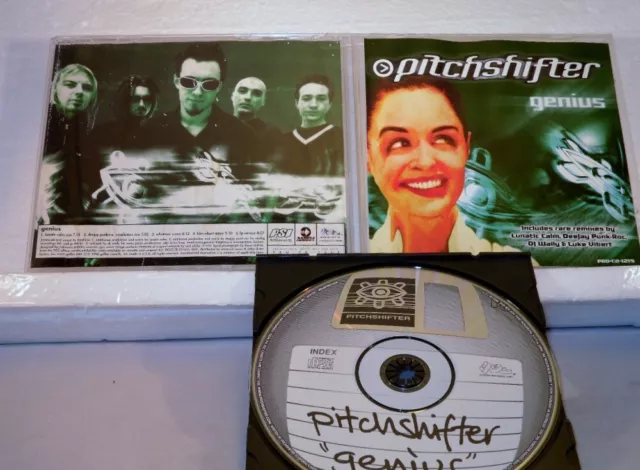 Pitchshifter -  Genius Promotional ONLY CD Single - PRO-C ** Free Shipping**