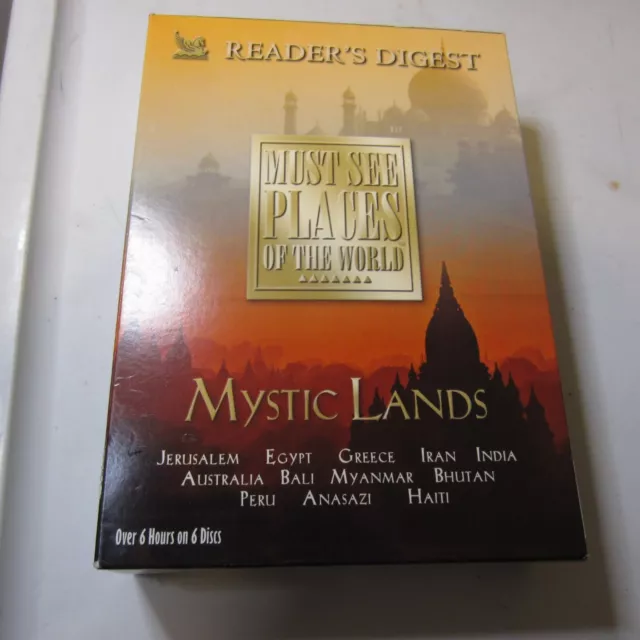 MUST SEE PLACES of the World: Mystic Lands (DVD, 2010, 6