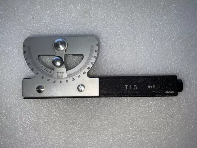 Vintage T.I.S. No 611  Abney Level & Clinometer Surveying Instrument Japan