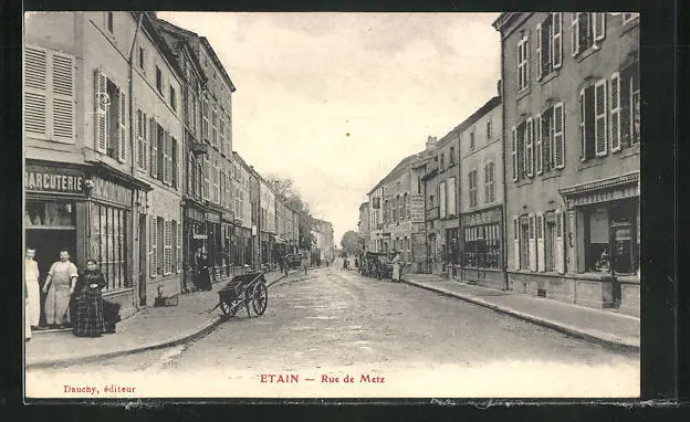 CPA Étain, Rue de Metz