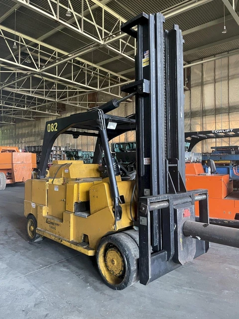 35,000 Lbs Royal Model T350C Propane Gas Forklift / Coil Handler: Stock #14224