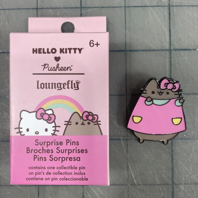 LOUNGEFLY SANRIO HELLO Kitty Pusheen Blind Box Enamel Pin - Pusheen