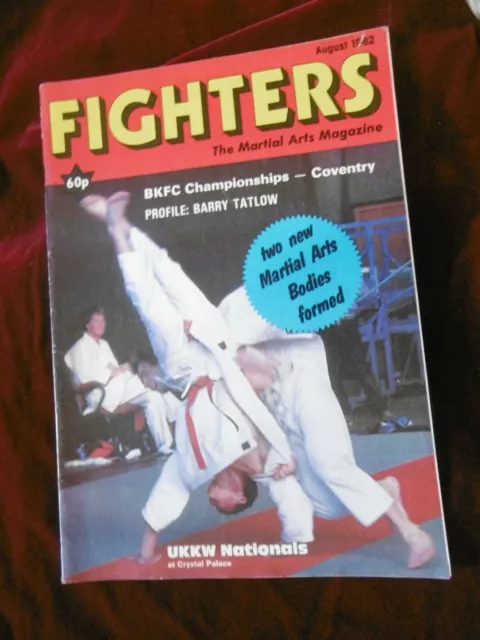 Vintage 1984 UK MARTIAL ARTS Magazine FIGHTERS VL.5#8,Judo,Kickboxing,MMA Intere