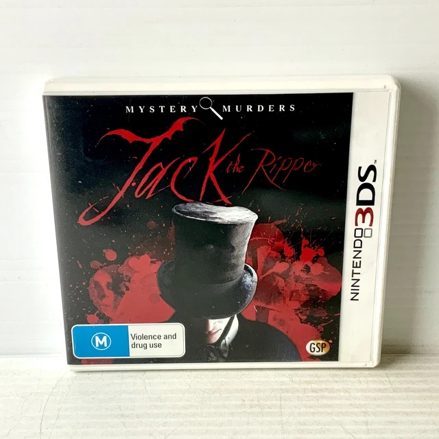 Nintendo Jack Ripper JACK THE RIPPER + Manual - Nintendo 3DS - Tested & Working - Free ...