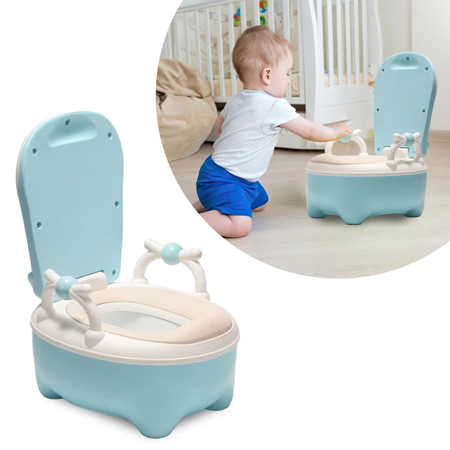 Töpfchen Toilette Töpfchentrainer Plastik Toilettentrainer Kinder Lerntöpfchen