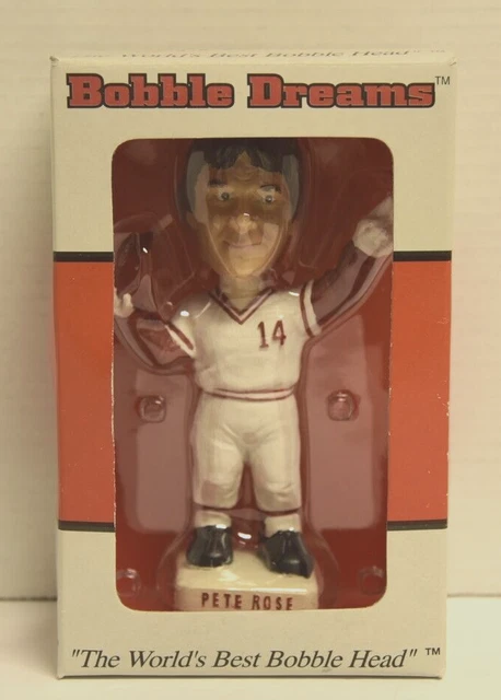 Pete Rose - Bobble Head - September 11, 1985/ Hit King 4.192 - #2418 Of 5000 New