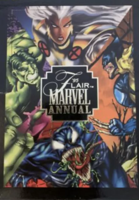 1995 Flair Marvel Annual Trading Cards Complete Your Set U PICK Marvel Comic