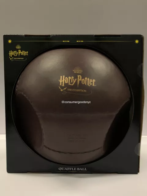 Wizarding World of Harry Potter The Exhibition Quidditch Quaffle Ball NIB