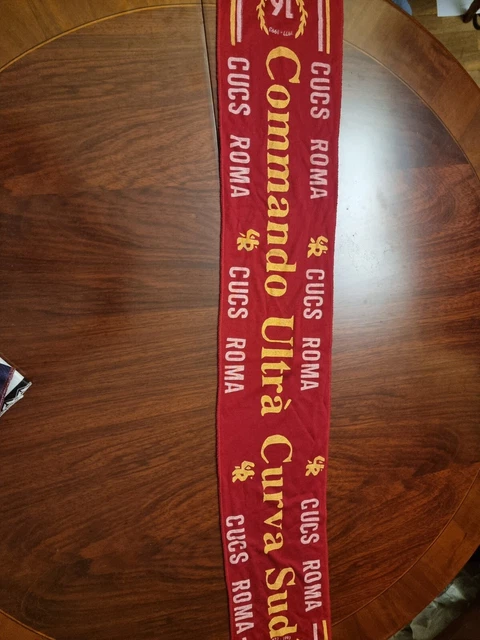 Écharpe De Foot AS Roma - Ultras Forza Roma - Bufanda De Futbol
