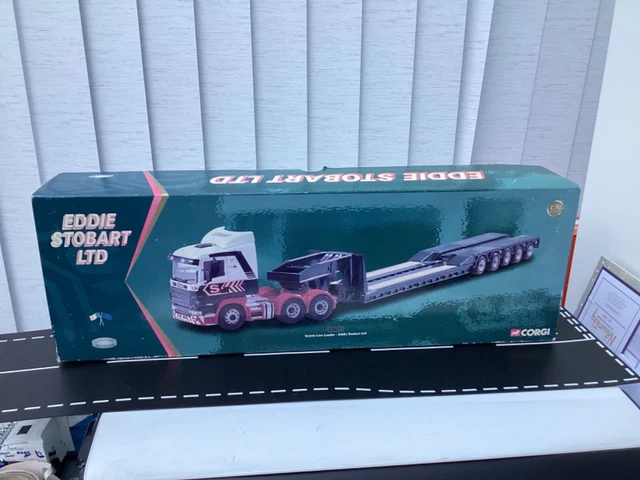 Modèle Réduit Camion Scania 1:87 - Alliage Métal, Bleu, Avec Conteneur - Décoration Bureau Ou Collection - 12