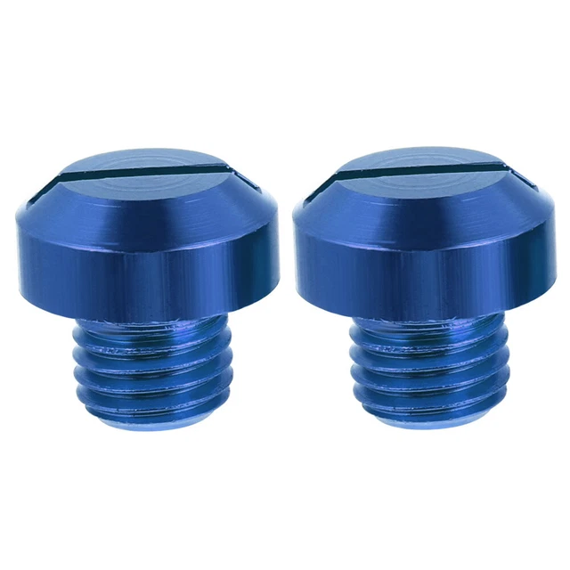 2 pz tappi foro vite specchio viti specchi copertura taglio moto