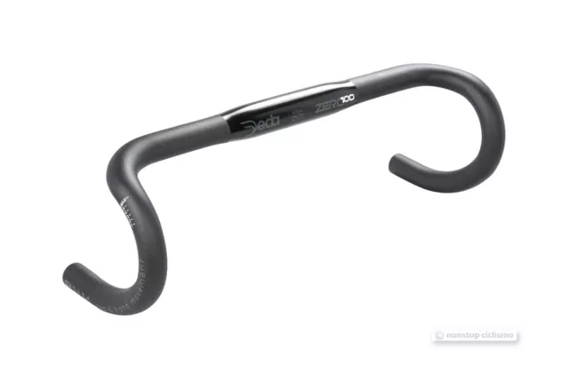 Deda Elementi ZERO100 Alloy 31.7 Road Handlebar BLACK ON BLACK 38-40-42-44-46 CM