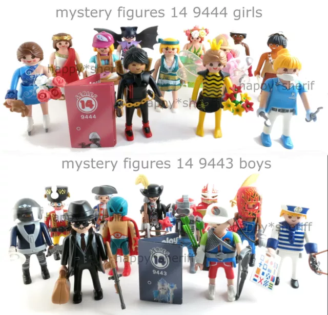 Figurine serie 8 figures Playmobil 5597 GIRL FILLE Comtesse fleuriste NEUF