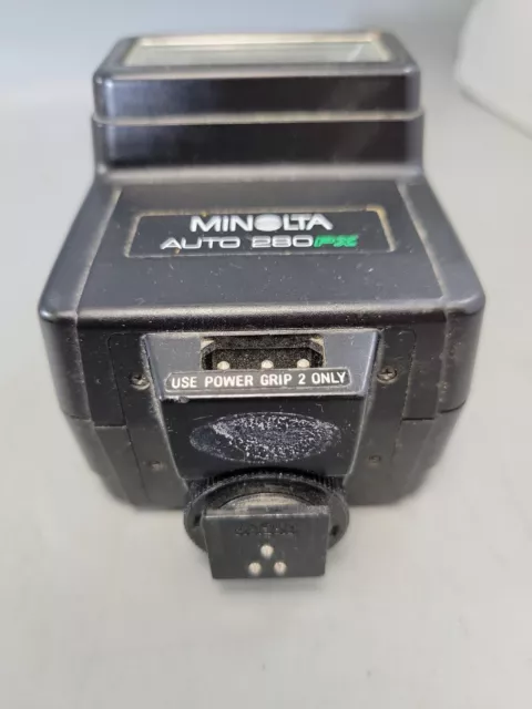 Minolta Auto 280 PX Flash Untested 2