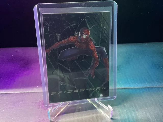 2002 Topps Spider-Man: The Movie Web Tech Foil Spider-Man #F1