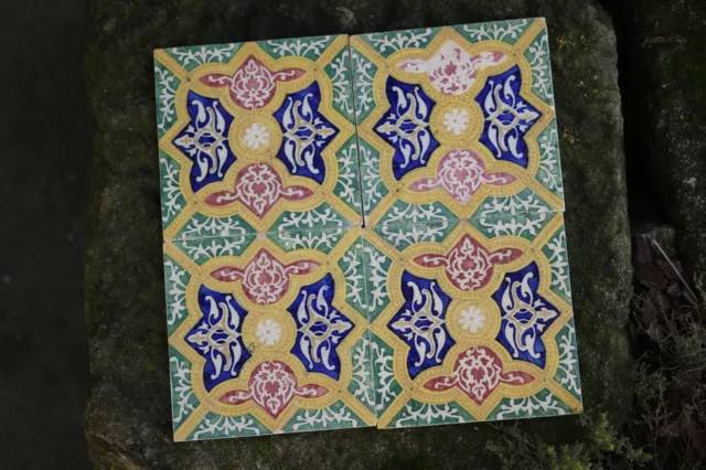 XIX Century Original rare Portuguese hand painted tiles