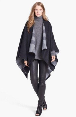 Burberry grey poncho Clearance