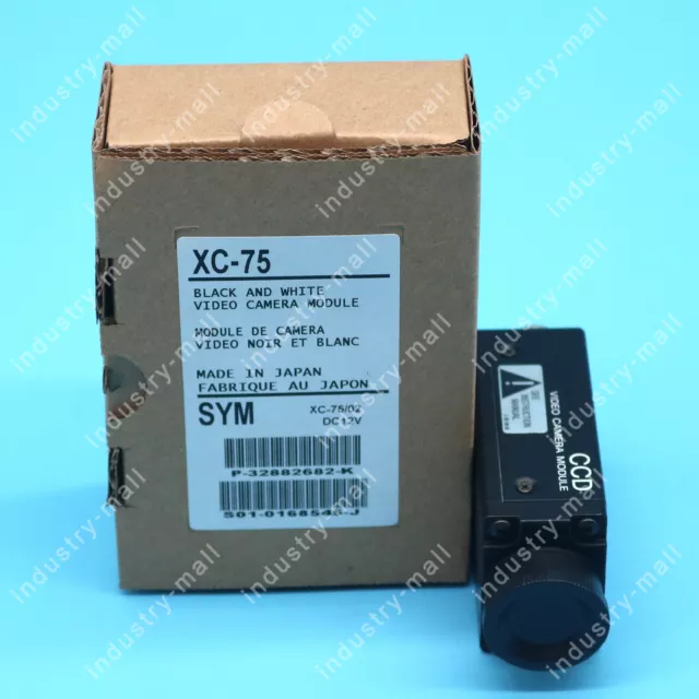 Per Sony XC-75 nuova fotocamera industriale CCD in scatola 1 anno di garanzia