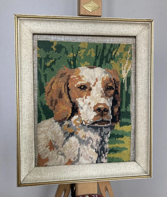 Tableau La Joconde Mona Lisa - Broderie Main Et Acrylique Sur Canevas, Kitsch
