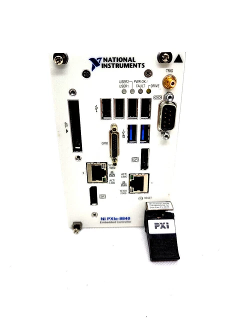 National Instruments NI PXIe-8840 PXI Controller incorporato quad core spedizione FEDEX