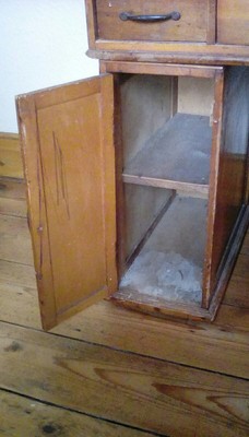 antique child's roll top desk 8