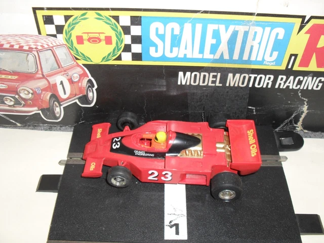 Voiture De Course Scalextric Renault F1 - Modèle Vintage - Occasion