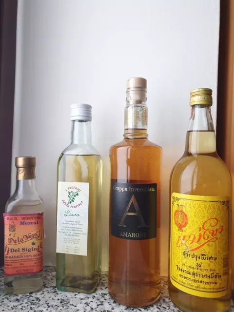 Whisky Thailandese, Grappa Amarone, Tequila, Liquore Lauro