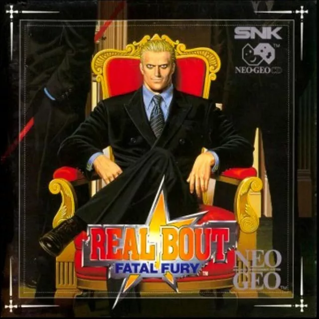 Juego de CD Neo Geo - Real Bout Fatal Fury JAP con embalaje original muy buen estado