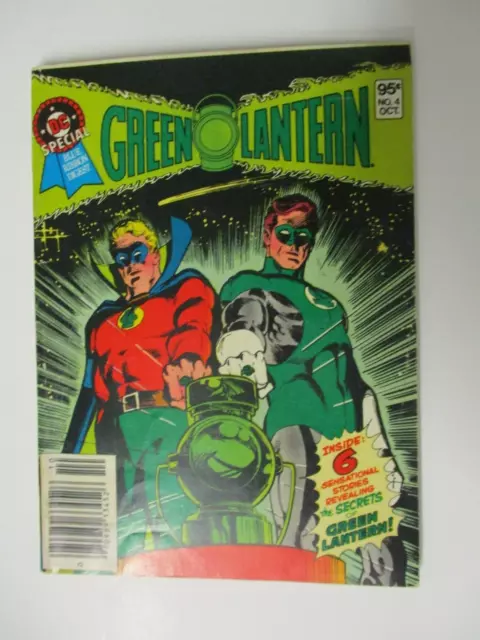 Dc Special Blue Ribbon Digest #4 October 1980 The Secrets Of Green Lantern Fine