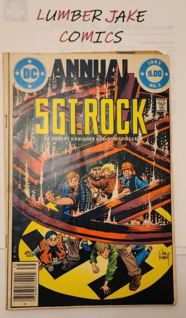 DC Comics Sgt. Rock Annual 3 VG