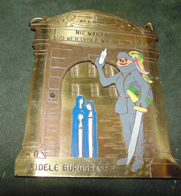 KARNEVALSORDEN köln nr 141 fidele burggrafen 1970 EUR 4,99 - PicClick DE