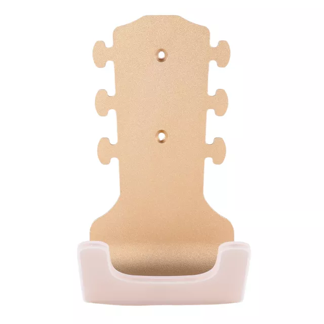 (Gold) Wall Mount Guitar Hanger Hole Free Guitar Wall Hanger Holder Avec Manchon