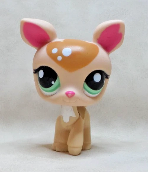 Figurine PETSHOP FAON - BICHE N°1414 D'occasion - Idéale Collection