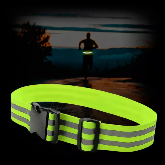 Reflektierender Gürtel Reflektor-Gurt Reflektor-Band Sicherheit Jogging Sport
