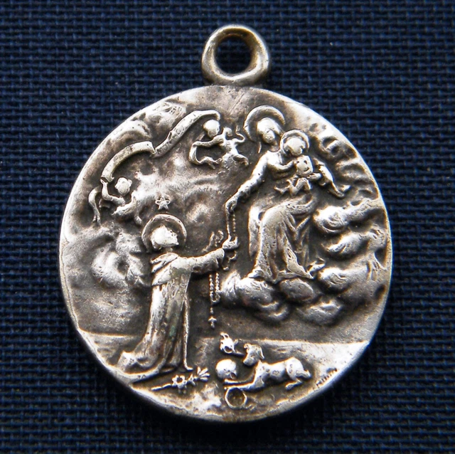 MÉDAILLE RELIGIEUSE ANCIENNE " Sainte Vierge " - plaque or EUR 14,00