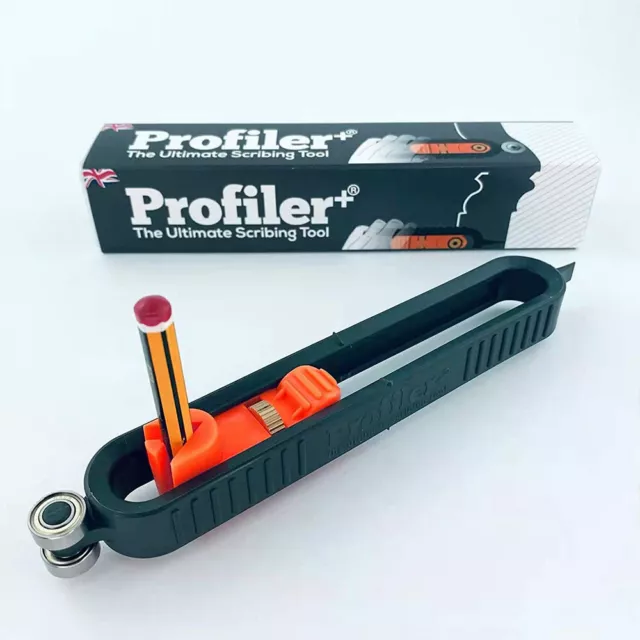 Carpenter Tool Profile Scribing Ruler Contour Gauge with Lock Professional Gauge