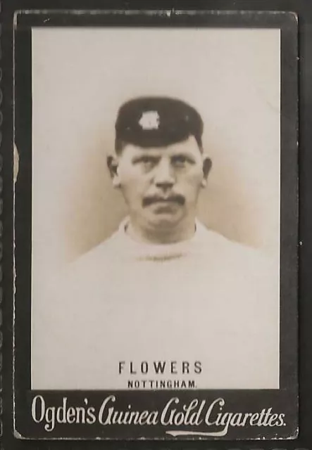Ogdens Guinea Gold-Cricket-Basis M 1899 (Set 1) - #12 - Nottingham - Blumen