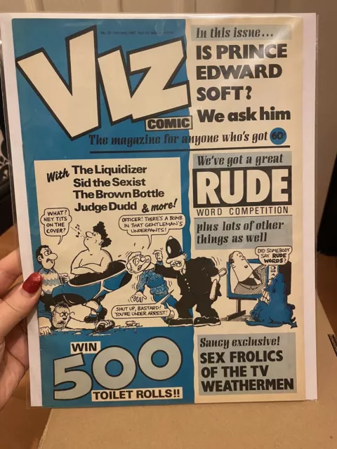 VIZ COMIC Magazine ISSUE No 22. 1987. Good Collectors Condition