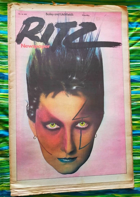 RITZ NEWSPAPER NO. 15 1978 / DAVID BAILEY / ICONIC JORDAN
