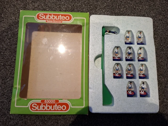 Vintage Complet Subbuteo Lw Ultraléger Ref 746 Sheffield Wednesday